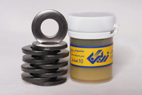 واشر پولکی زرین قطعه ( بسته 10تایی )