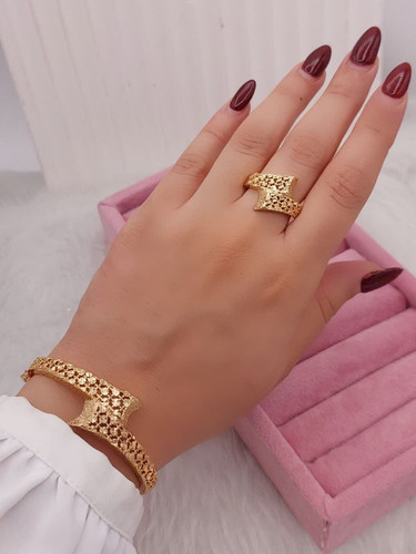 دستبند با انگشتر طرح جدید