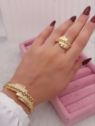 دستبند با انگشتر طرح جدید